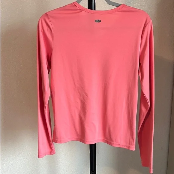 Adidas Women's Coral Long Sleeve Sports Tee - Picture 3 of 4